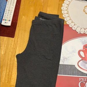 Gray charlotte russe leggings